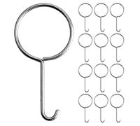 Acier Inoxydable Extracteur de Grille 25 Pièces | Crochet Ergonomique, pour Grille D’égout et Siphon de Sol, Usage Salle de Bain, Rangement Facile