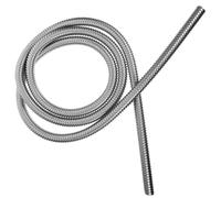 Acier Inoxydable Gaine de Protection 20mm pour Câble Électrique | Design Spiralé Ondulé, Finition Argentée Brillante, Longueur , pour Bureaux, Home Cinéma et Usages Intensifs