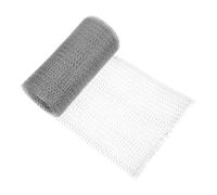 Acier Inoxydable Grillage de Gouttière, Argenté Protection | Filtre Anti-feuilles, Laisse Passer L’eau, Pose Rapide pour Gouttières et Ouvertures Extérieures, Usage Résidentiel