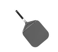 Acier Inoxydable Pelle de Transfert à Pizza Manche Ergonomique, Pliable | Surface Lisse, Trou D’accroche au Bout, Nettoyage Facile, Rangement Simple, pour Hôtels et Pizzerias Couleur Aléatoire