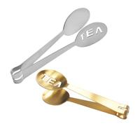 Acier Inoxydable Pince à Thé 2 Pièces pour Sachets et Infuseurs | Manipulation Sûre à Chaud, Nettoyage Facile, Usage Maison ou Bureau, Design Élégant pour Service du Thé