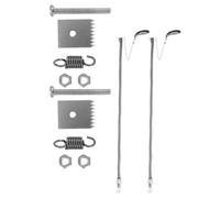 Acier Inoxydable, pour Machine à Attacher les Plantes Kit de Pièces 2 Lots | Goupilles et Vis Inclus, Lames, Ressorts, pour Tiges et Palissage en Serrage
