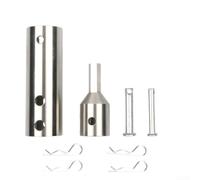 Acier Inoxydable pour Treuil Remorque 1 et 1/2 Pouce Acier | 1 et 1/2 pouce, acier inoxydable 304, usage pour perceuse fil, installation pour rapide outil