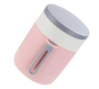 Acier Inoxydable Tasse à Soupe Isotherme 450ml Couvercle | Petit Déjeuner au Bureau, Conservation de Chaleur 1 à 3 Heures, Format Rond 450ml