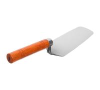 Acier Inoxydable Truelle à Plâtrer pour Maçonnerie et Carrelage | Lisseuse à Tête Plate, Poignée Couleur Aléatoire, pour Brique, Béton et Finition de Plaques