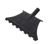 Acier Manganèse Tête de Pelle à Neige, Épaisse Lame Dentée | Remplacement pour Poignée Compatible, Construction Monobloc, Large Poussoir, Déneigement Rapide, Entrées Commerciales