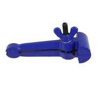 Acier Nodulaire Bleu Étau à Main, Pince Fixe Portable | Antidérapant, Commande Simple, Molette de Serrage Pratique, Usage Professionnel, Format Compact, Bleu
