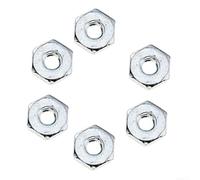 Acier pour robuste Écrous M8 pour Barre Guide Tronçonneuse Acier | Ajustement pour précis M8, largeur 19mm, hauteur 7mm, jeu, fixation sécurisée de la barre guide