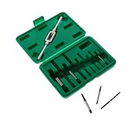 Acier Rapide Kit D'extracteurs de Vis Endommagées 11 Pièces | Porte-bit, Ensemble Complet, pour Goujons et Boulons Cassés, Usage Atelier, Format Compact