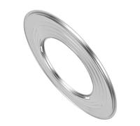 Acier Support Assiette Vapeur Rond Inoxydable, pour Cuiseur | Cuisson à Vapeur pour Viande et Légumes, Cuisson et Cuisson au Four, Argenté