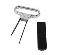 Aciers métalliques pompes bouchons tire-bouchon outil de poche Type bouteille bouchons extracteur Portable ouvre-bouteille de vin deux dents ouvre-bouteille