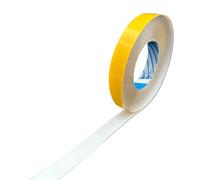 ACIT Moulure adhésive, Ruban autoadhésif pour bords, Moulure adhésive pour murs, décorations, Imperméable, 5m (Blanc, 19 mm)