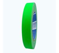 ACIT Ruban Adhésif Toilé fluo, 25 m x 19 mm, duct tape fluorescent super résistant (également au soleil, à la chaleur et à l'eau), Gaffer tape, Réparations et Fixation (Vert fluo)