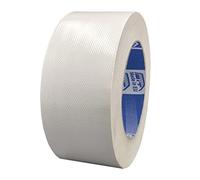 ACIT Ruban adhésif toilé fort 50 mm x 25 m, ruban telé renforcé, Duct Tape, ruban de toile américain : réparations, fixation et emballage à haute tenue (Blanc)