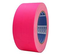 ACIT Ruban de toile fluo, 50 mm x 25 m, ruban telé renforcé Duct Tape, Ruban de toile Américain, Réparations, Fixation et emballage à haute tenue (Rose)