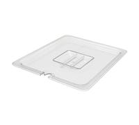 AcMax Couvercle en polycarbonate avec découpe GN 1/2 - Récipient Gastronorm en plastique