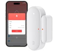 Acmerota Capteur de Porte et fenêtre Capteur Intelligent pour Portes et fenêtres Capteurs d'alarme sans Fil pour Portes et fenêtres Sonnette d'ouverture sans Fil, pour système d'alarme