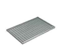 ACO Vario grille acier galvanisé 75x50 cm 3003262 pour drainage extérieur
