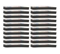 ACOGEDO Bandes Abrasives, 20 Pièces Mini Ponceuse à Bande Ponceuse à Bande Papier Abrasif Rouleaux de Papier de Verre Abrasif pour