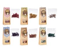 ACORDE Coffret 30 Cônes d'Encens Assortis avec Supports en Bois
