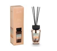 Acorde Mikado Cuadrado Warm Cotton 200 ml Huile Parfumée d'Ambiance 7x26x7 cm - Bois Naturel & Verre (Set de 8)