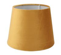 Acouto Abat-jour Décoratif Marron Abat-jour Décoratif Marron, Conique en Velours de Remplacement pour Lampe de Table et Lampadaire E14 E27, Housse Fabriquée à la Main Douce au Toucher pour Hôtel