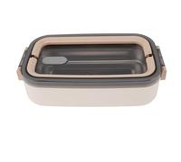 Acouto Boîte à Lunch Isotherme en Acier Inoxydable, Récipient Alimentaire en Acier Inoxydable 304, Grande capacité étanche de 700 Ml avec Compartiments Séparés pour Adultes, Bureau, école 21,5 X