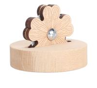 Acouto Coupe-fil Ciseaux à Coudre en Bois sculpté Marguerite avec Lame en Acier à Haute Teneur en Carbone SK5 3,0 X 2,4 Pouces Cisaille à Fleurs avec économiseur de Lame pour Quilting, Broderie,