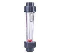 Acouto Débitmètre à Tube en Plastique LZS-25, Rotamètre D'eau 300-3000L/H avec Résistance aux Acides et aux Alcalis pour la Mesure du Débit de Liquide dans les Applications Chimiques et