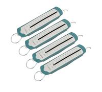 Acouto Dynamomètre à Ressort, Compteur de Force de Newton en Fer Plastique 4 Pièces 1N échelle Claire pour la Démonstration d'enseignement de la Mécanique de la Physique et les Expériences en (1N)