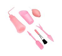 Acouto Outils pour Plantes D'intérieur, Kit de Jardinage Polyvalent pour | Taille compacte pour une manipulation facile, comprend une pelle, une brosse et des outils de plantation, parfait pour les