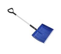 Acouto Pelle à Neige Pelle à Neige Portable, Poignée Réglable, Amovible Portable 52 Pouces en Aluminium PP, Grande pour Allée, Jardin, Camping, Voiture, Déneigement d'urgence (Blue)