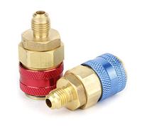 Acouto R134A Raccord Rapide Adaptateur Ensemble pour Climatisation Auto