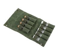 Acouto Sac à Bouteilles, Récipient à épices en Toile d'extérieur pour la Randonnée, Conception Légère, Pliable et Portable, Idéal pour Le Camping et l'assaisonnement des Barbecues (Green)