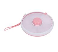 Acouto Snack Container Round Rotation Divisé PP ABS Boîte de Rangement de Collation Portable Portable pour Vert Extérieur Ceci Peut Plateau Unique You Stora Snack Rotation Rotating Contaiterrotating