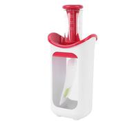Acouto Station de Compression pour une Station de Remplissage de Pochette pour Tout-petits Maison pour la Purée Portise Portable Puse Squeezer Tool avec Sacs de Sous-package Snacks Snacks Jams (rouge)