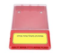 Acouto Weatherproof MSDS Data Box avec durabilité Exceptionnelle pour