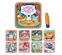 AcquaDoodle Livre de coloriage réutilisable | Album de dessin réutilisable pour gribouiller, livre de peinture, pour , garçons, école, maison et voyages