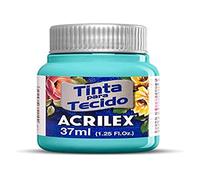 Acrilex, 577 Encre pour tissus, Turquoise 37 ml
