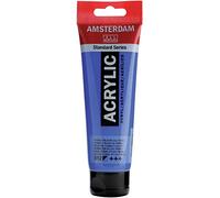 Royal Talens Amsterdam Peinture acrylique Standard Tube 120 ml Bleu de cobalt (Outremer)