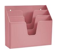 Acrimet Horizontal Trieur Organisateur de Document A4 (Plastique) (Couleur Rose)