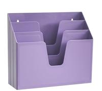 Acrimet Horizontal Trieur Organisateur de Document A4 (Plastique) (Couleur Violet)