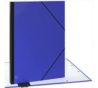 ACROPAQ Carton à dessin A2, B2, A3, A4- 52 x 72 cm - 2 Fermetures élastiques - Dos Extensible- Carton Renforcé- Ecologique FSC-