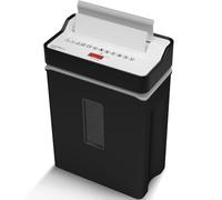 Acropaq Déchiqueteuse de Papier - pour Maison ou Petites Entreprises, Coupe Droite, 14L, Niveau de sécurité P4, 6 Feuilles (80g/m2) Largeur d'alimentation maximale de 220 mm - Broyeur Papier