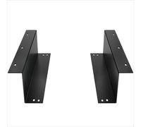 ACROPAQ Support de Montage pour Tiroir Caisse - 2 x Rails, pour Tiroir Caisse Monnaie 33 cm, Acier Robuste, Montage Facile sous Table ou Comptoir - Rail de Montage, Tiroir-Caisse - P0012