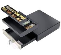 ACROPAQ Tiroir caisse Ouverture manuelle 33 x 33 cm, Adapté pour installation sous le plancher - Caisse enregistreuse, Acier