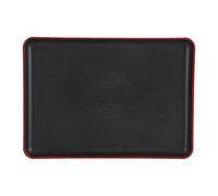 Acrylic Serving Tray with Handle | Wood Grain Look for Kitchen (692 Korean Wood Grain)