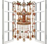 Acrylic Wind Chimes for Oudoors 2D Acrylic Sun Catcher Bell Decoration
