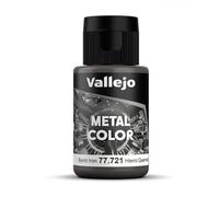 Peinture Acrylique Vallejo Metal Color Couleur Acrylique 77721 Fer Brûlé VALLEJO