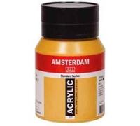 Flacon De 500ml Amsterdam Acrylique Couleur Medium Jaune Azo